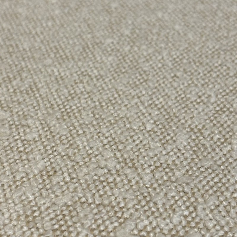 Fauteuil à oreille blanc perle